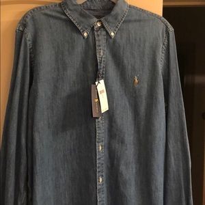 Ralph Lauren Classic Fit Jean Long Sleeve Shirt